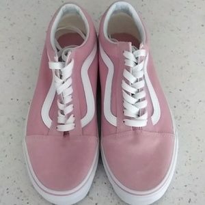 Pink vans old skool